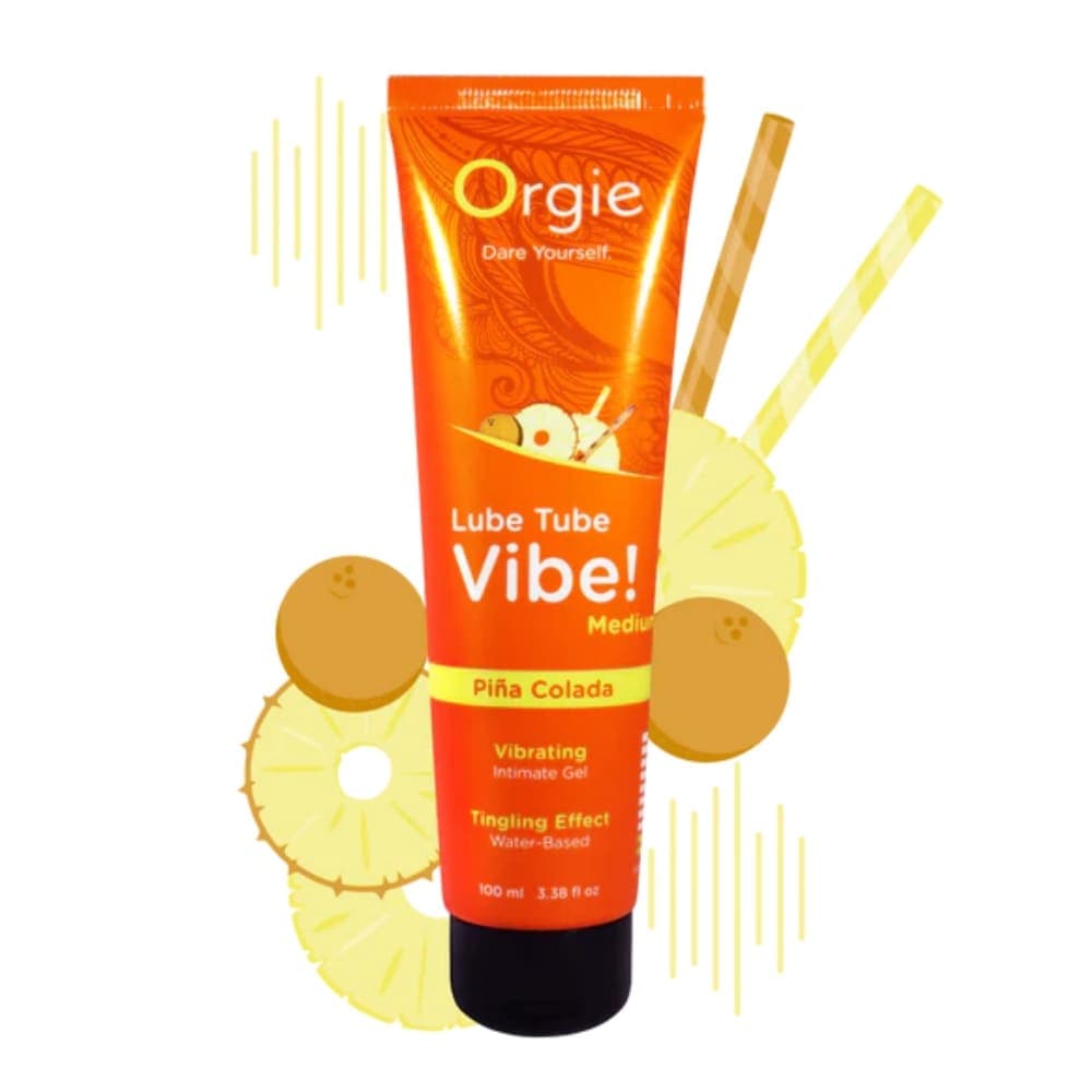 Lube Tube Vibe Pina Colada Лубрикант с възбуждащ ефект