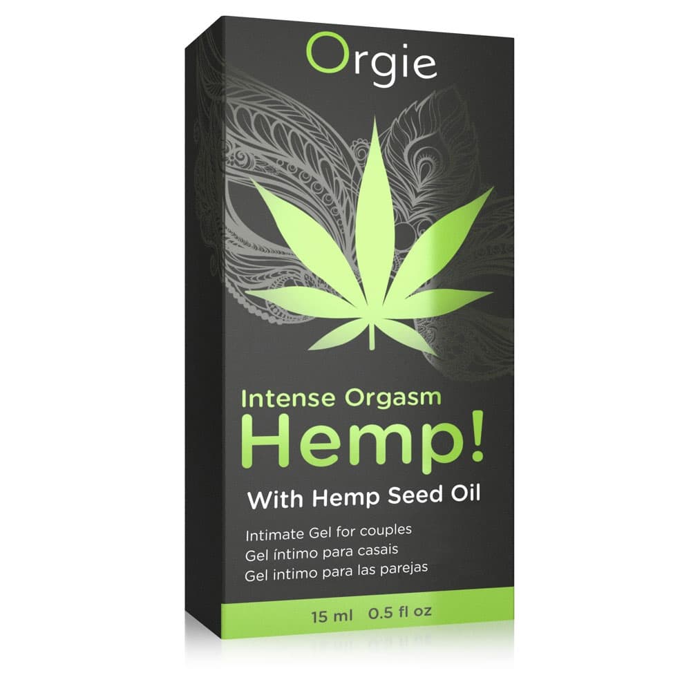 Hemp Intense Orgasm Стимулиращ гел с конопено масло за двойки