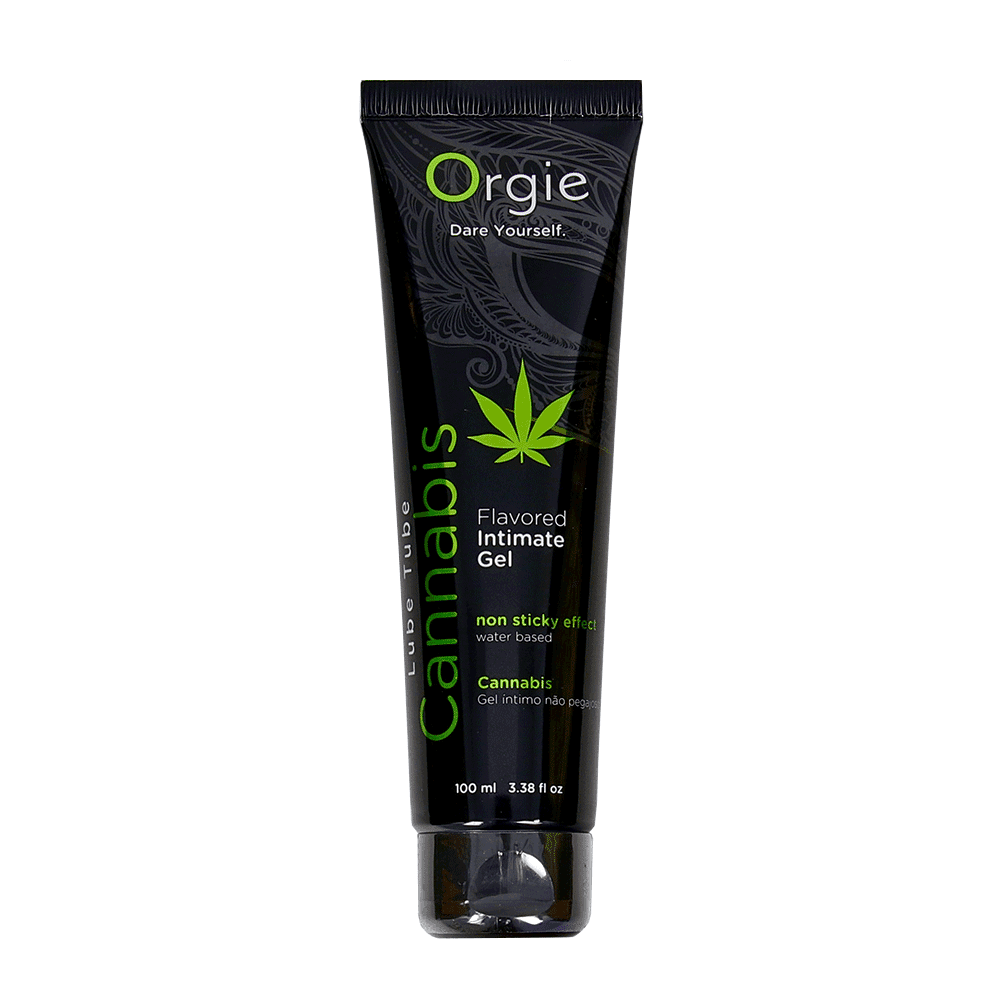 Lube Tube Cannabis Лубрикант с аромат на канабис — алтернативна снимка