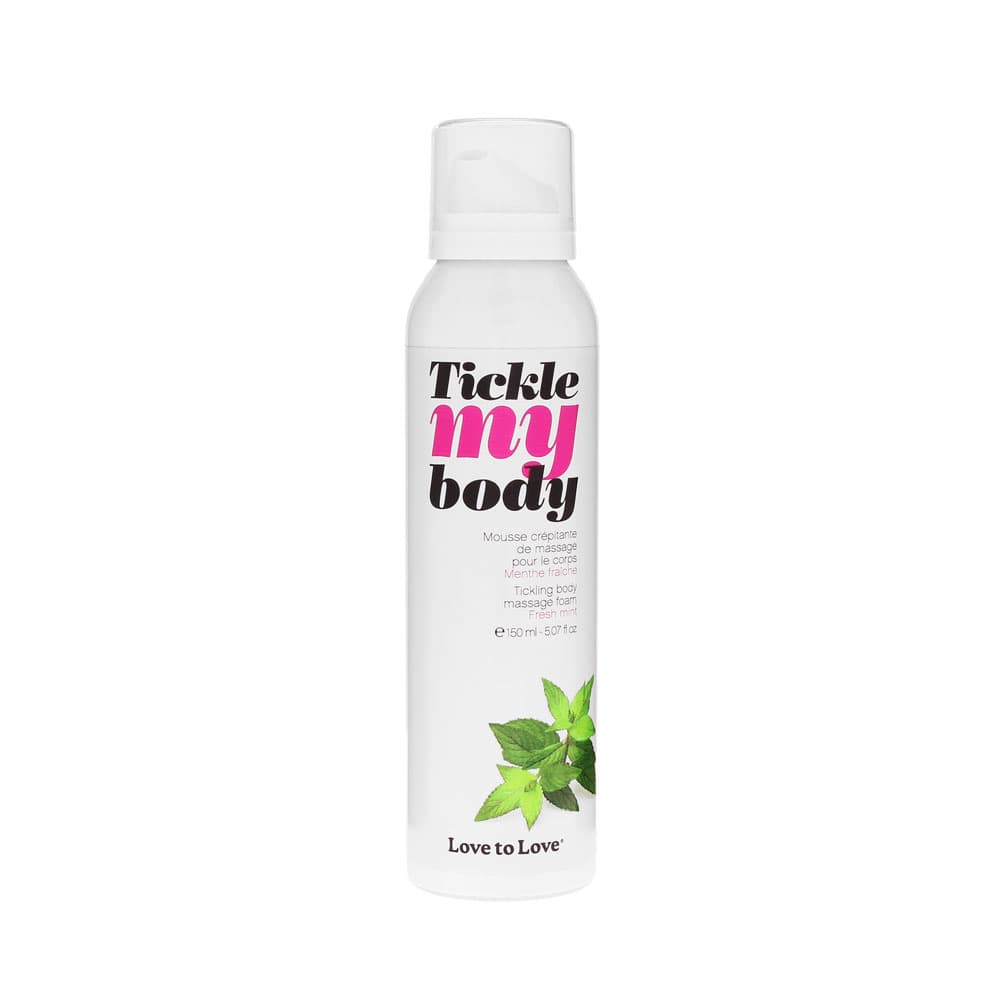 Tickle my body Масажна пяна мента 150 мл