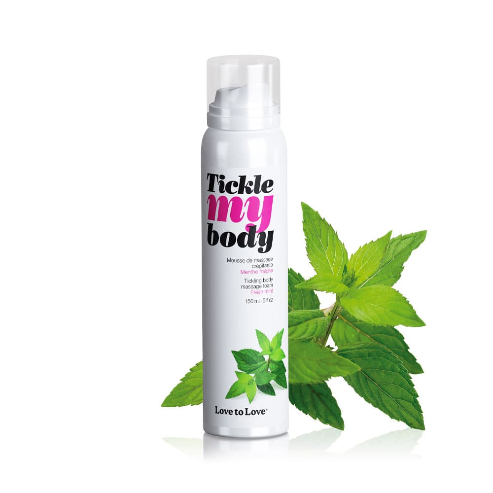Tickle my body Масажна пяна мента 150 мл — алтернативна снимка